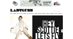 Desktop Screenshot of ladygunn.com